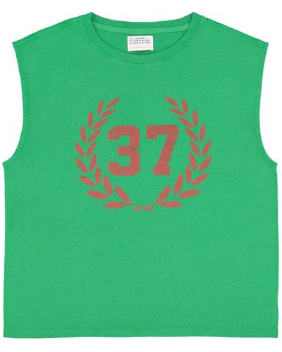 Sisters Department Sleeve T -shirt 37 - Green
