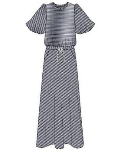 Nooki Design Frith Dress Navy Mix / S 73% Viscose/27% Polyester - Gray