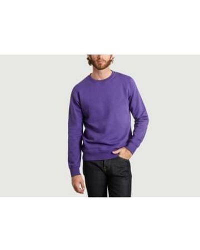 COLORFUL STANDARD Classic Sweatshirt Xs - Purple