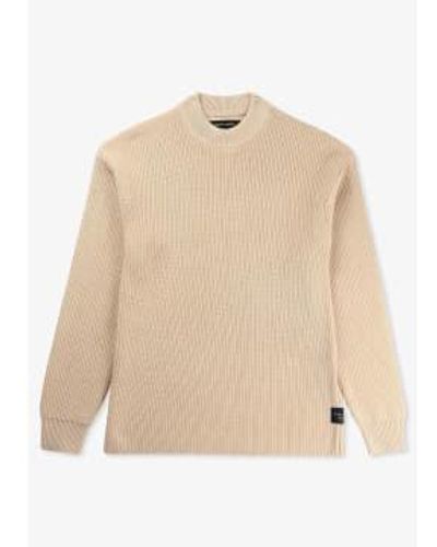 Replay Knitted Sweatshirt S - Natural