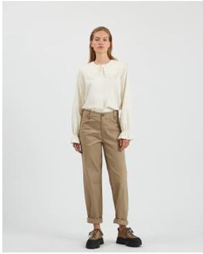 Minimum Dulcy 9266 Tigers Eye Casual Pants - Neutro