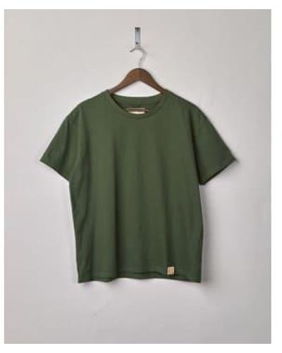 Uskees T Shirt Coriander - Verde