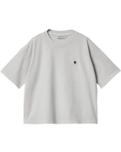 Carhartt Camiseta W Ss Nelson Sonic Silver - Grey