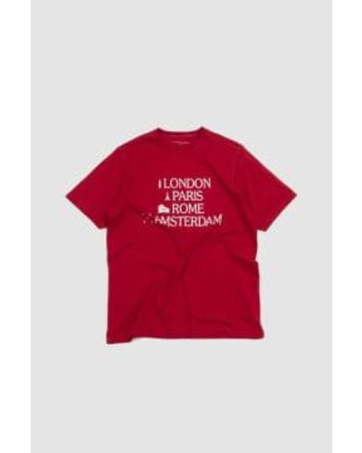 Pop Trading Co. Ikonen t-shirt rio - Rot