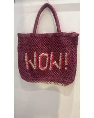 The Jacksons Les jacksons large wow jute bag orchid orchid / / hot pink - Rouge
