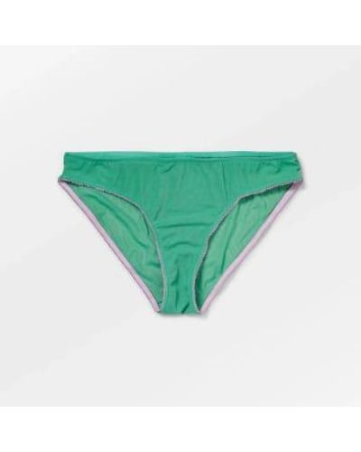 Becksöndergaard Solid Tallie Briefs Spruce - Verde