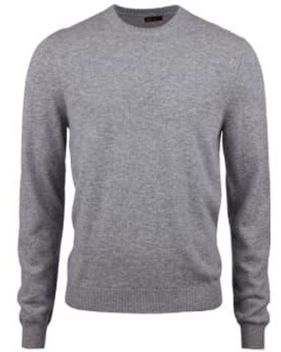Stenströms Cashmere Crew Neck Sweater - Gray