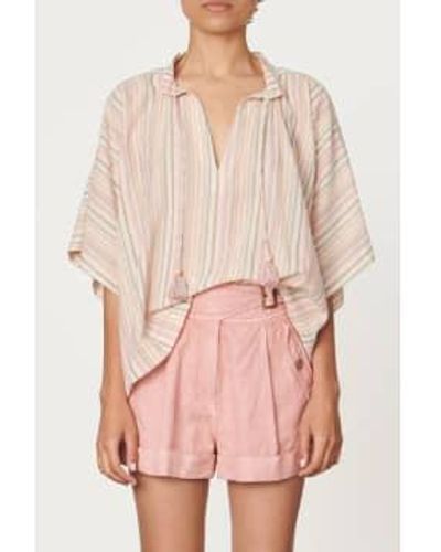 Vanessa Bruno Tyliam Blouse Xs/s / Multi Female - Pink