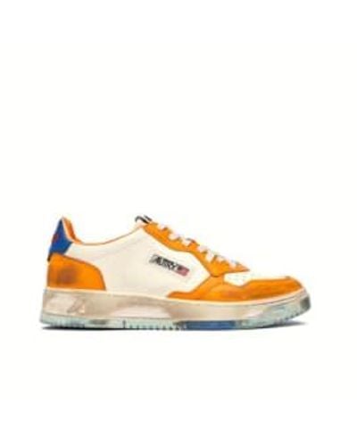 Autry Zapatos avlw bc04 super vintage - Naranja