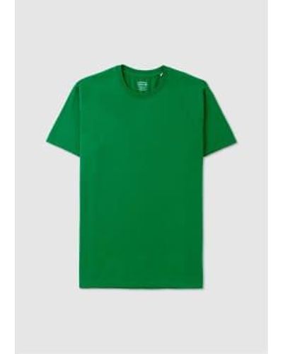 COLORFUL STANDARD Klassisches bio-t-shirt herren in jägergrün