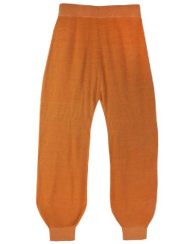 L.F.Markey Yuri Trouser Linen Saffron - Orange