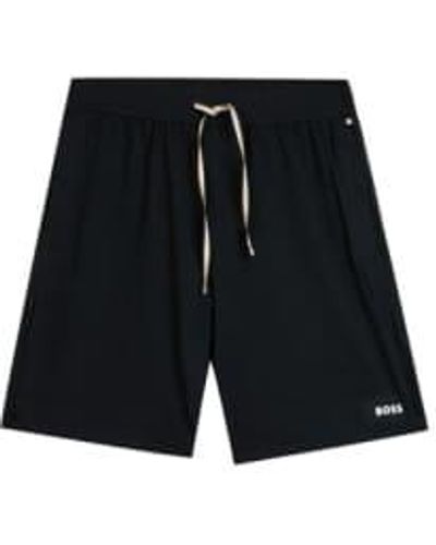 BOSS Einzigartige shorts stretch cotton pyjama shorts 50515394 001 - Schwarz