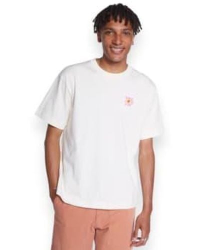 Olow Spring Ivory T Shirt L - White
