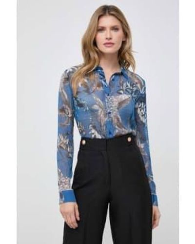 Guess Camisa Clouis - Azul