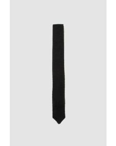 mfpen Cravate au crochet noir - Blanc