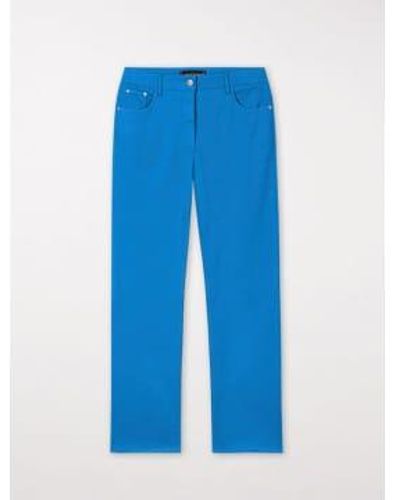 Luisa Cerano Baby Flare Jeans Azur Uk 8 - Blue