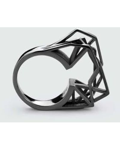 RADIAN jewellery Solitaire Ring - Metallic