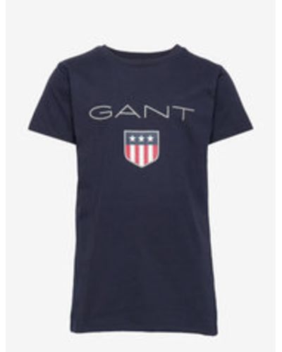 GANT Shield ss t-shirt - Bleu