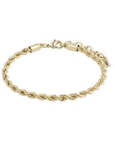 Pilgrim Pam Rope Chain Bracelet - Metallizzato