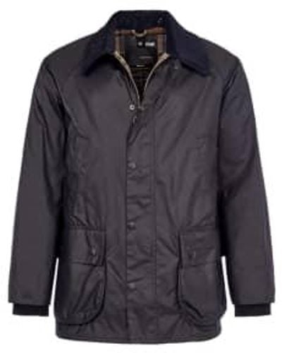 Barbour Bedale Wax Jacket Navy 40 - Blue