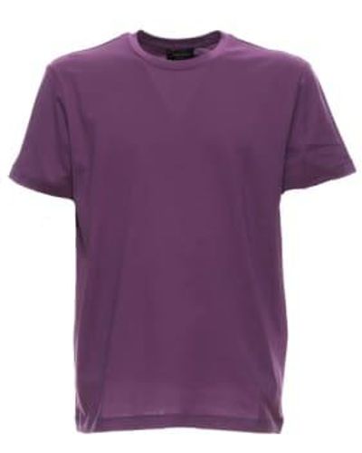 Roberto Collina T-shirt Rn51021 Iris 52 - Purple