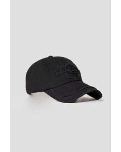 Han Kjobenhavn Distressed 2650 Ripped Cap One Size - Black