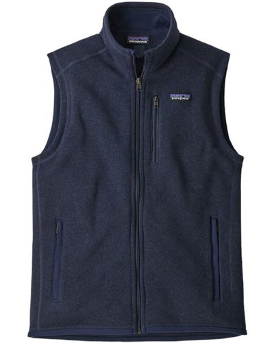 Patagonia Gilet Better Sweater Fleece Uomo New Navy - Blu