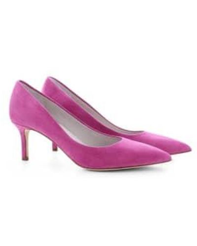 Kennel & Schmenger Chaussures cour rose rome en daim - Violet