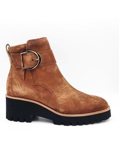 Paul Green 'lina' Ankle Boot - Brown