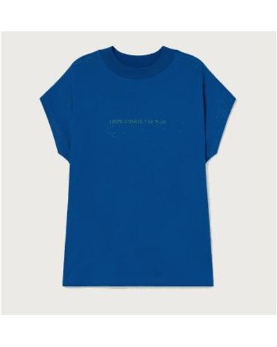 Thinking Mu Klein Here Comes The Sun T-shirt Xs - Blue