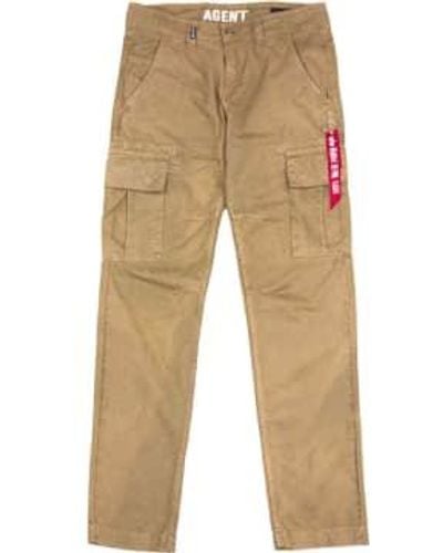 Alpha Industries Agent Pant Cargo - Natural