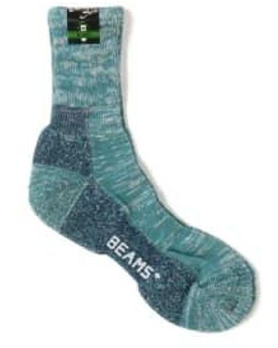 Beams Plus Outdoor Socks One Size - Blue