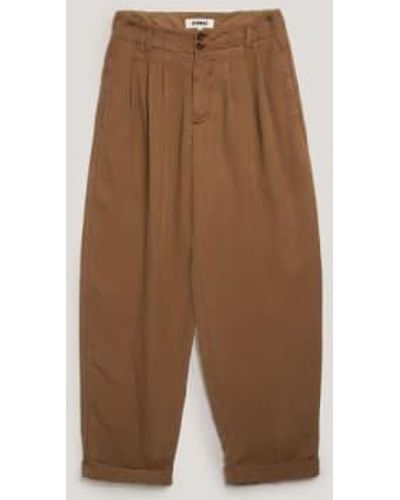 YMC Pantalon keaton marron