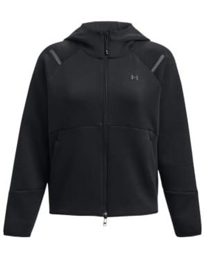 Under Armour Unstoppable Hoodie /black Shirt Xs - Blue