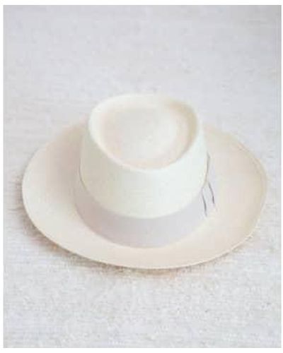 Beaumont Organic Planter Hat With Bone Trim / Medium-large - White