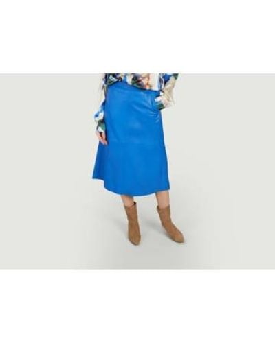 Munthe Jaggedy Skirt 38 - Blue