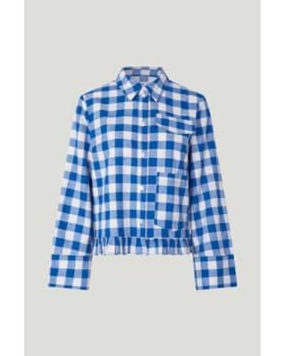 Baum und Pferdgarten Miluna Shirt Sailor Check 1 - Blu