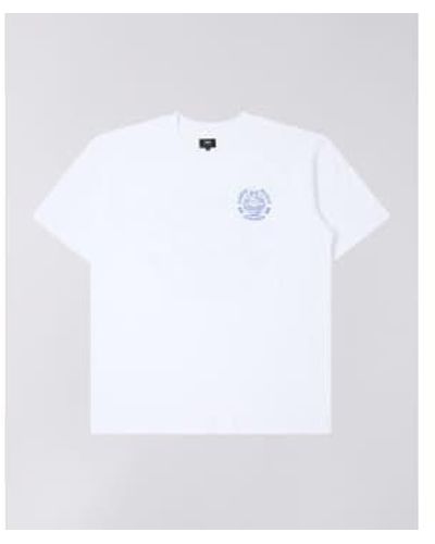 Edwin Music Channel T-shirt Single Jersey Garment Washed M - White