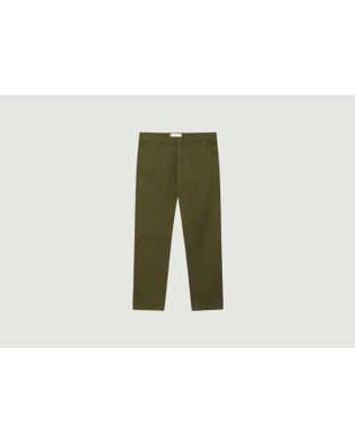 Knowledge Cotton Pantalones - Verde