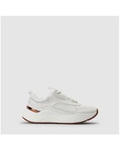 Mallet Womens Cyrus Trainers In 1 - Bianco