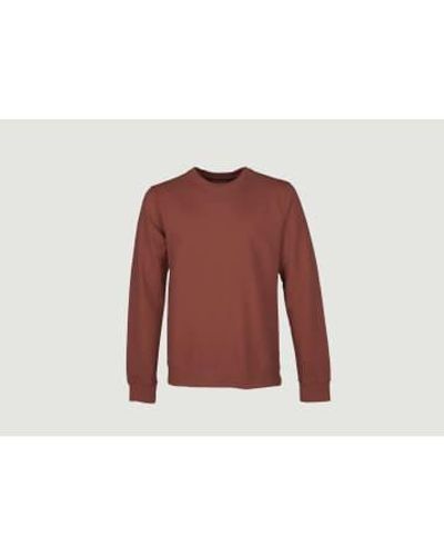 COLORFUL STANDARD Sweatshirt Classic Organic Xl - Red