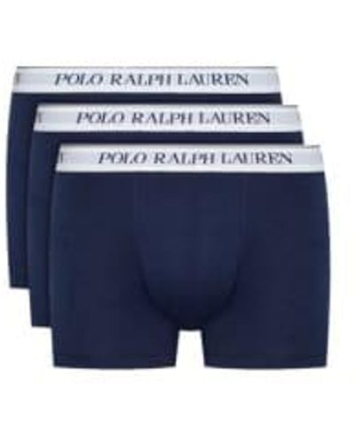 Polo Ralph Lauren Boxer For Man 714830299056 Cruise Nvy 1 - Blu