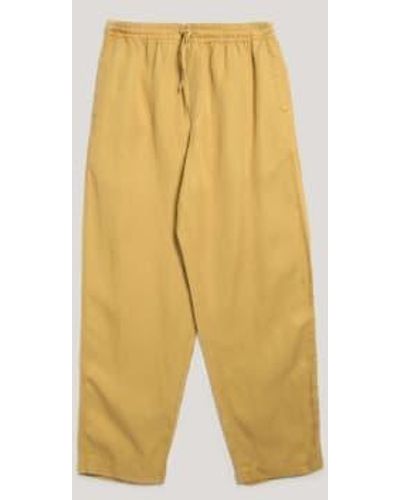 YMC Alva Skate Trouser Sand L - Yellow