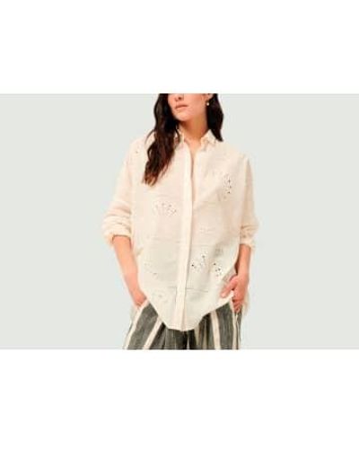 Sessun Darling Shell Shirt - Bianco