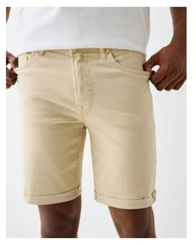 Only & Sons Denim Shorts Sand / Small - Natural