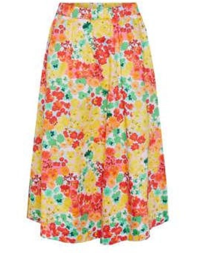 Y.A.S Bloompatch Skirt Xs - Multicolour
