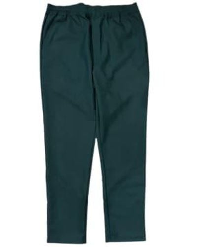 CAMO Nouveau pantalon élastique eclipse laine vert