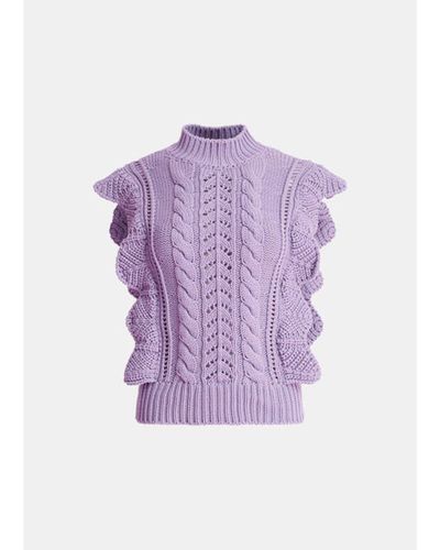 Essentiel Antwerp Campinas Knit - Purple