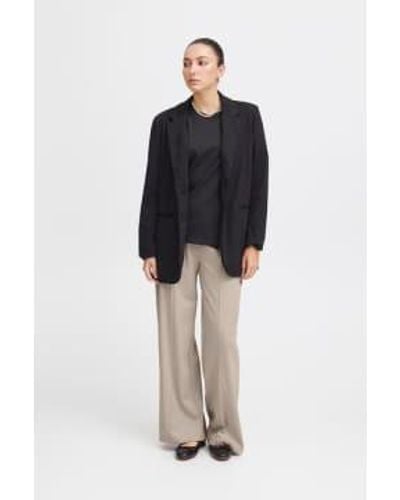 Ichi Kate Office Wide Trousers - Multicolour