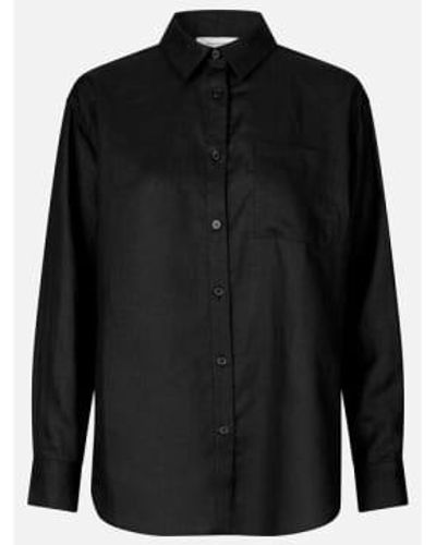 Rosemunde Camisa timian - Negro